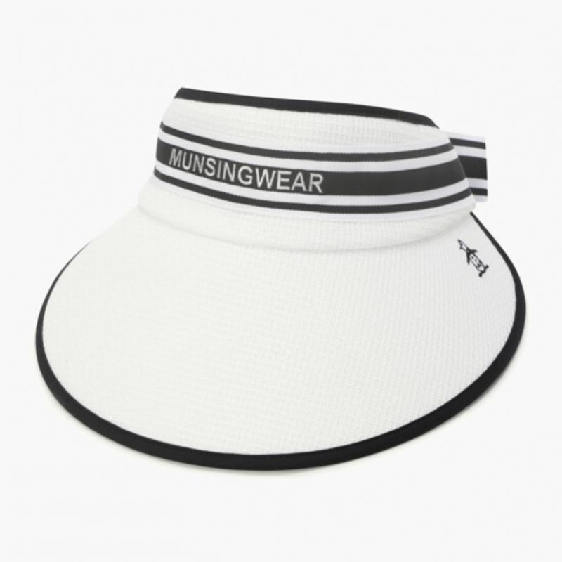 MunSingwear Women S Block Wide viSor White Mr122lcp22