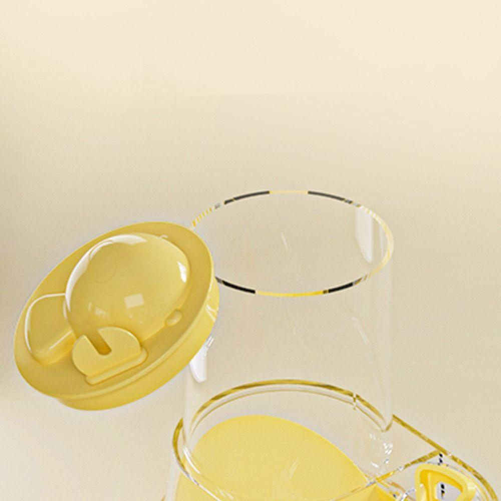 Automatic Hamster Feeder Large Capacity Transparent Small Pet Food Bowl Durable Multi-purpose Pet Food Box Home