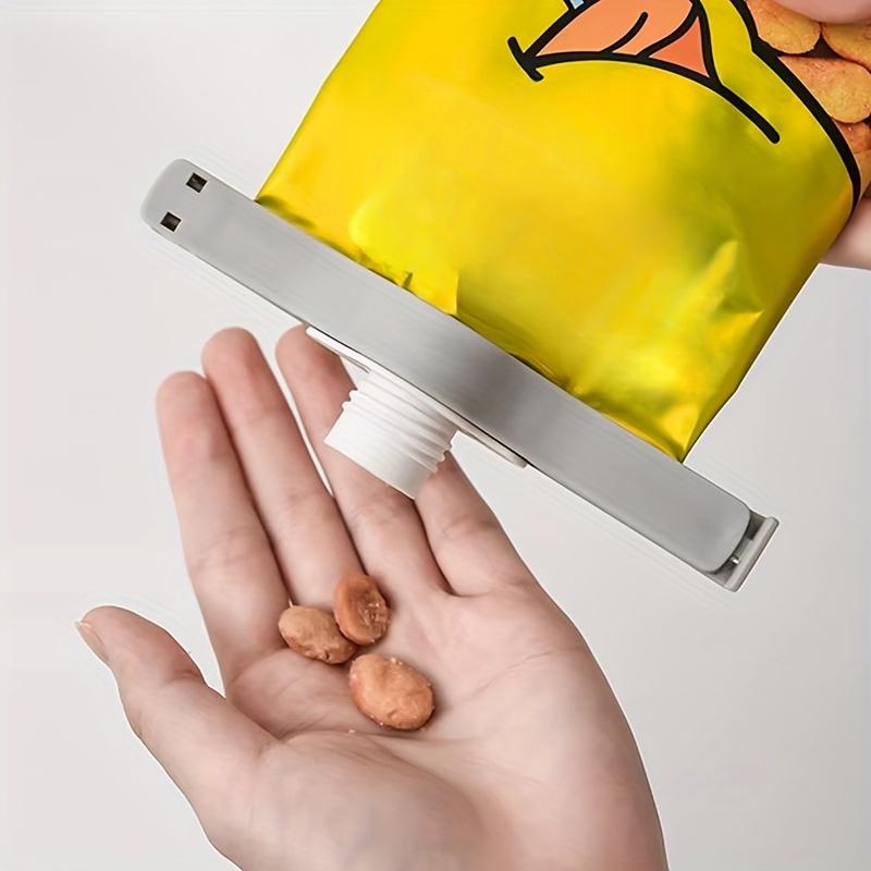 Clip para sellar alimentos en bolsas de plástico, a prueba de humedad y para conservar la frescura. Clip para sellar leche en polvo doméstica.