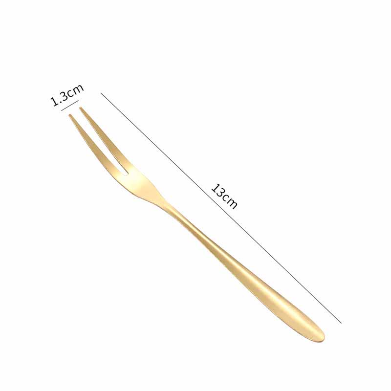 10/20PCS Stainless Steel Reusable Dessert Forks Set - Mini Cake & Fruit Forks Kitchen Restaurant Hotel Party Supplies