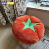 Ins Cute Soft Cute Mushroom Tomato Futon Cushion Bed Cushion Doll Throw Pillow Lazy Living Room Sofa Pillow