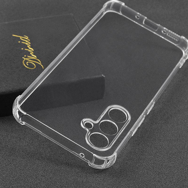 Foreign trade applicable YuSamsung A27 A07 four-corner anti-drop mobile phone case S26FE transparent tpu soft shell material manufacturer