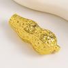 Decorative Flower Holder Brooch Pin for Jackets and Scarves, Alloy Garment Accent for Party Outfits and Daily Style