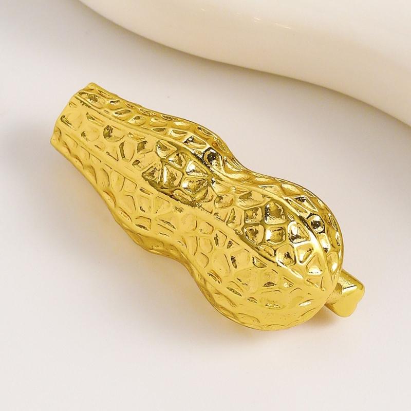 Decorative Flower Holder Brooch Pin for Jackets and Scarves, Alloy Garment Accent for Party Outfits and Daily Style