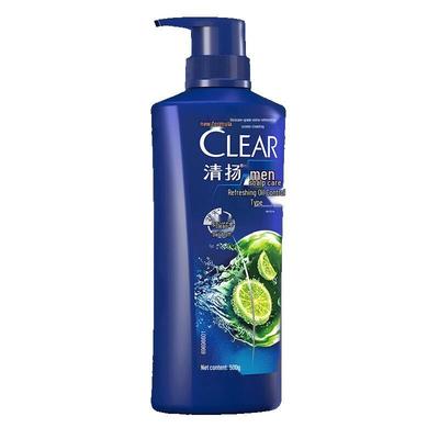 Clear Men Lime Mint Menthol Anti-Dandruff Shampoo 2-Bottle Family Pack