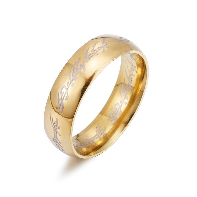 26 Cross-border explosive rings, the same Lord of the Rings wish independent station Amazon hot-selling retro rings