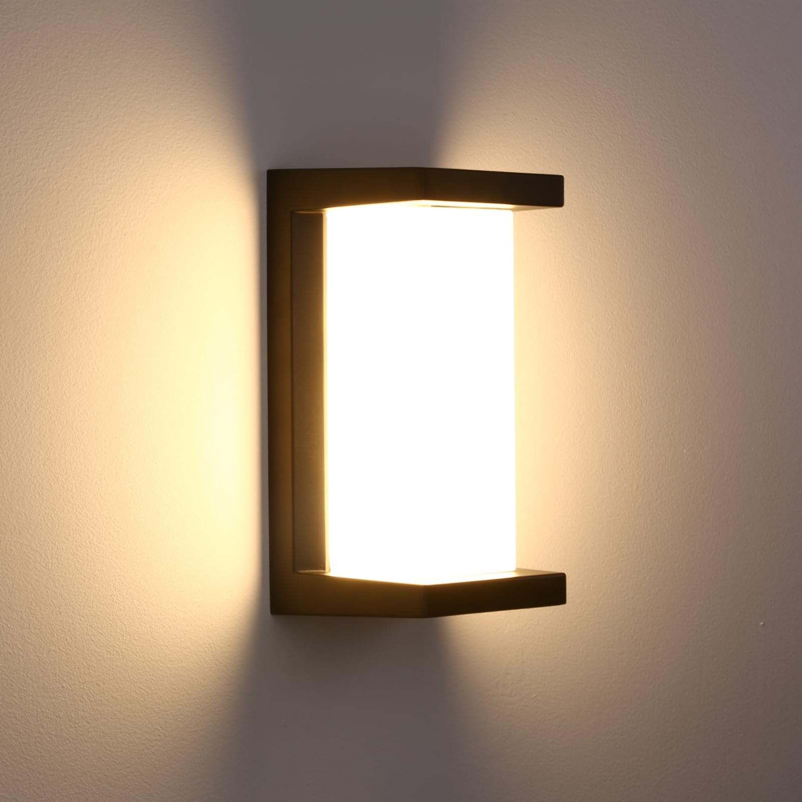 

Lightess LED Entryway Light, Sealed IP65 Waterproof Wall Light, Security Light, Bracket Light, Wall-Mounted Light, Porch Light, Lighting Fixture,