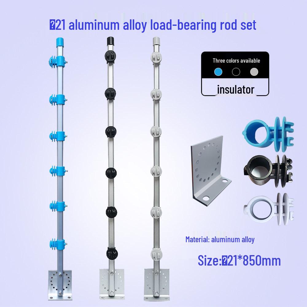 Pulse Electronic Fence Accessory Set: Aluminum Alloy Brackets & Posts (10 Sets) with Free Shipping