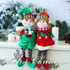Hanging Leg Photo Props Ornaments Stuffed Doll Plush Doll Christmas Decoration Elf Toy Dolls