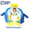 OREILLER DE VOYAGE BLEU TRAVELBLUE en forme de U pour bébé et enfant