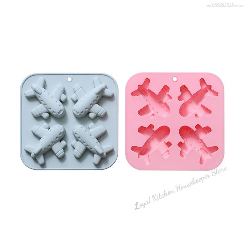 Flugzeug Silikonform Zum Backen Flugzeug Schokolade Süßigkeiten Seife Wachsmalstift Eiswürfelform Kuchen Dekoration Cupcake Topper Backwerkzeuge