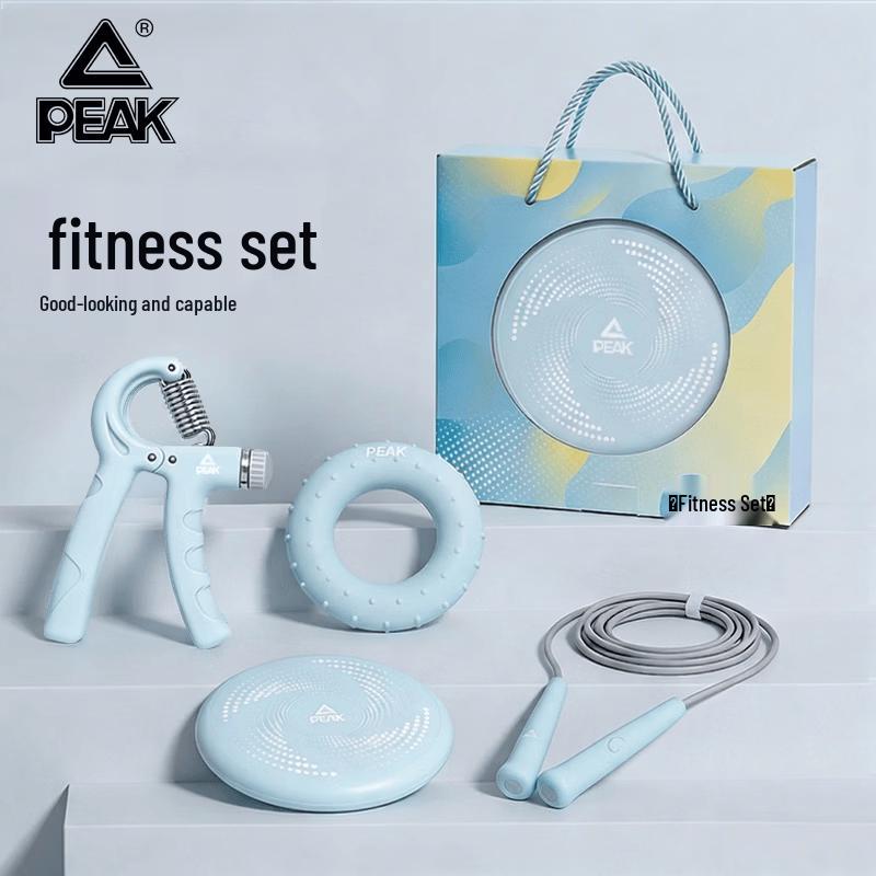 PEAK Fitness Grip Strengthener  Jump Rope Set