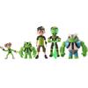 11Pcs Ben 10 Heatblast Humongousaur Rath PVC Action Figures Model Kids Toy