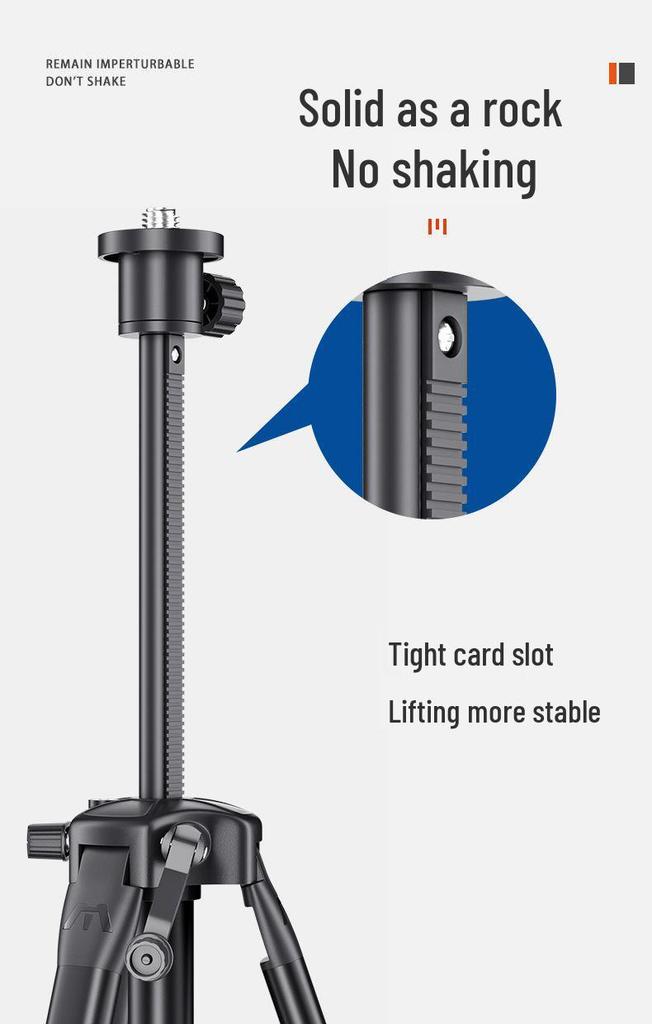 Universal Retractable Tripod with Thickened Support for Infrared Laser Leveling Instrument