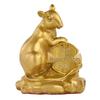 Chinese Zodiac Bronze Brass Ornaments: Rat, Ox, Tiger, Rabbit, Dragon, Snake, Horse, Sheep, Monkey, Rooster, Dog, Pig Crafts