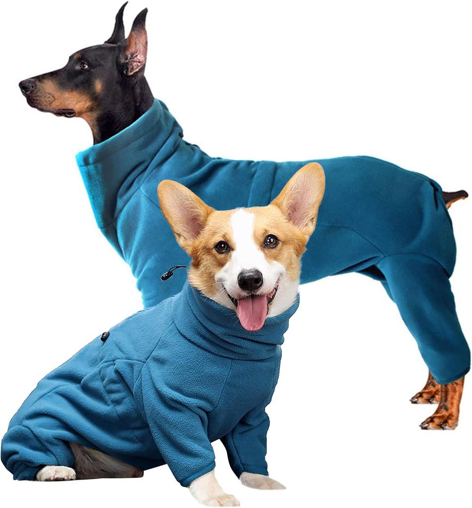 ATUBAN Hundemäntel, Haustier Winddicht Warm Kaltwetter Jacke Weste Gemütlicher Overall Bekleidung Outfit Kleidung für S/ M/ L Hundespaziergang Schlafen