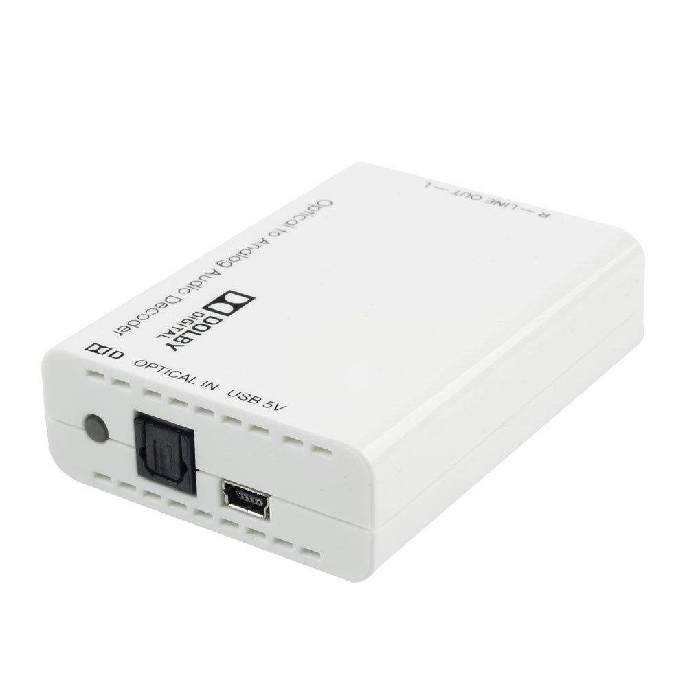 LINDY TOSLINK DAC with Dolby Digital Decoder Function (Optical Digital) (Model Number 70471)