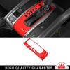 Console Gear Shift Frame Cover Trim 1* For Honda Civic 2016-2021 10th Bright Red