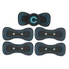 Mini Neck Massager Handheld Portable Cervical Spine Massage Sticker USB Rechargeable EMS Pulse