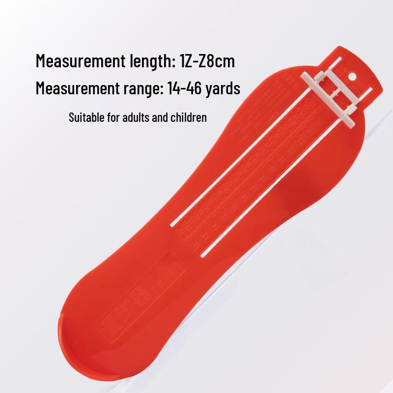 Universal Foot Measuring Ruler for Children and Adults - Perfect for Measuring Shoe Size and Fit At Home