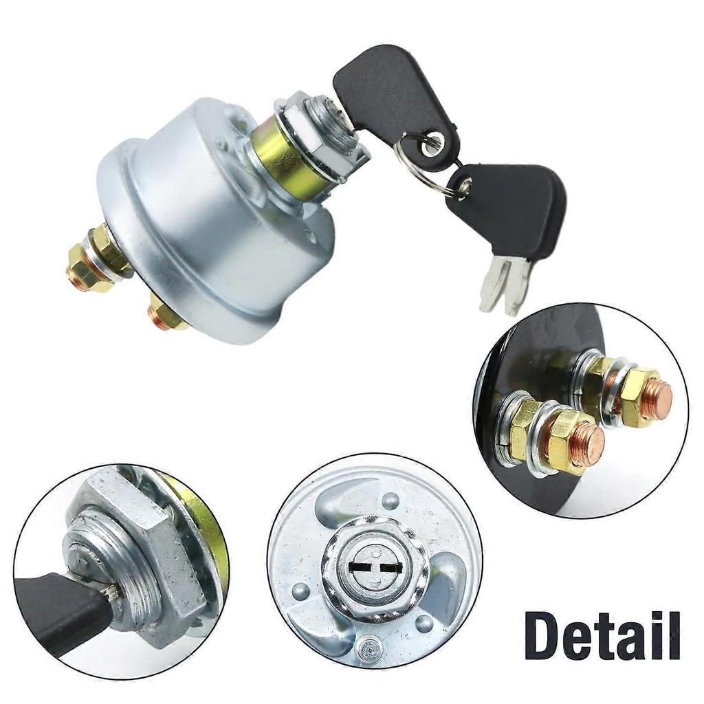 7N0718 Master Power Starter Disconnect Switch with 2 Keys Replacement for