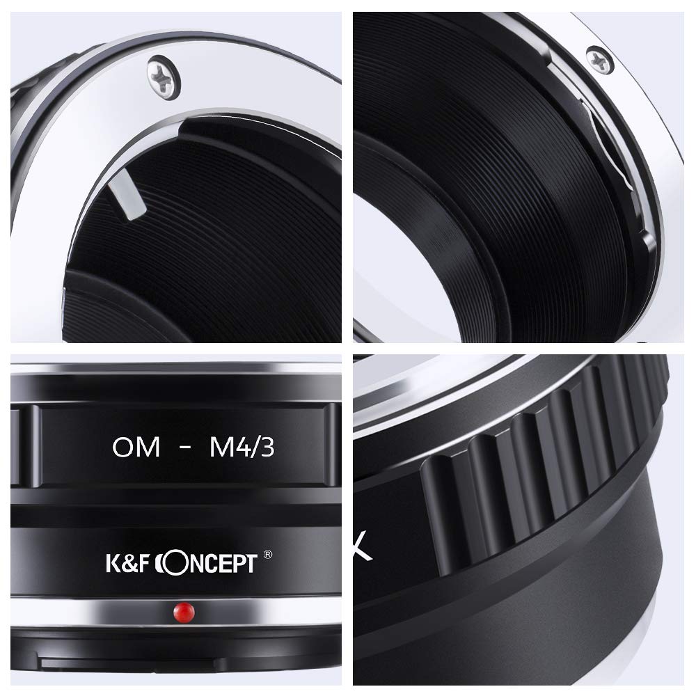 CONCEPT Direct Store Mount Adapter OM Mount Lens Adapter Mount Micro Four Thirds Mount Conversion Adapter Ring Olympus Compatible OM Lens to Micro