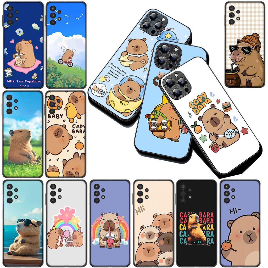 Comics Capybaras Wallpaper Handyhülle für Xiaomi Redmi Note 12 11 10 A3 Pro 10A 10C 12C Note12 5G 4G Schutzhülle