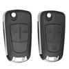 1Pc 2/3 Key Car Folding Key Shell,For 2007-2014 Opel Corsa D/Vauxhall Corsa D 2008-2013/2004-2009 Holden Astra AH (Australia)