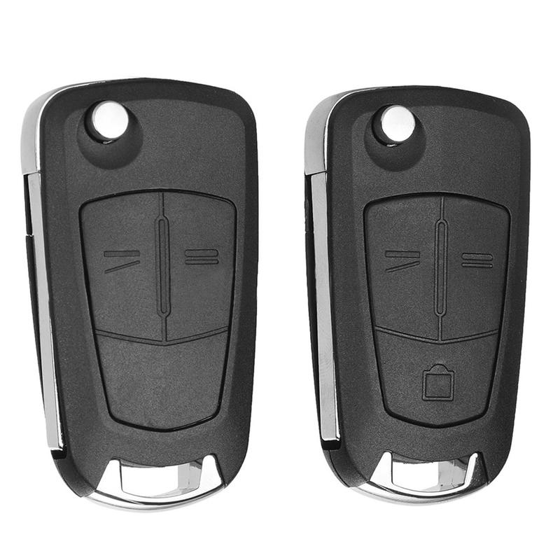 1Pc 2/3 Key Car Folding Key Shell,For 2007-2014 Opel Corsa D/Vauxhall Corsa D 2008-2013/2004-2009 Holden Astra AH (Australia)
