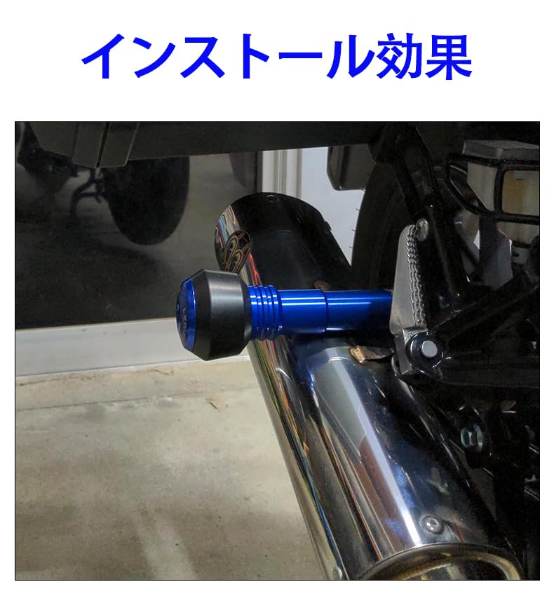 CNC Aluminum Motorcycle Muffler Slider for Yamaha YZF R15 V2 V3 V4, MT-03, YZF-R3 YZF-R25, YZF R6, FZ1N FAZER, FZ8N FZ8S, FZ-S 150/FZ-X 150 (Green)