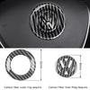 T28AAA - Car Steering Wheel Emblem Sticker Interior Accessories For Volkswagen GTI Polo Golf Passat Scirocco Beetle Tiguan Magotan