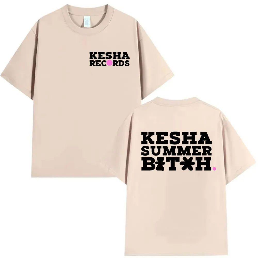 House of Kesha Fan Gift Tshirt Kesha Live in The UK 2026 Tshirts Women Unisex Print Tees Oversized Fashion Graphic Printing Tops