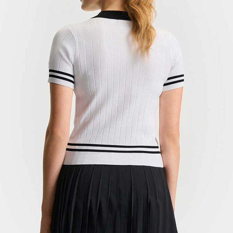 New FILA Athletics Knitwear Women's Jade White A11W523405F-WT