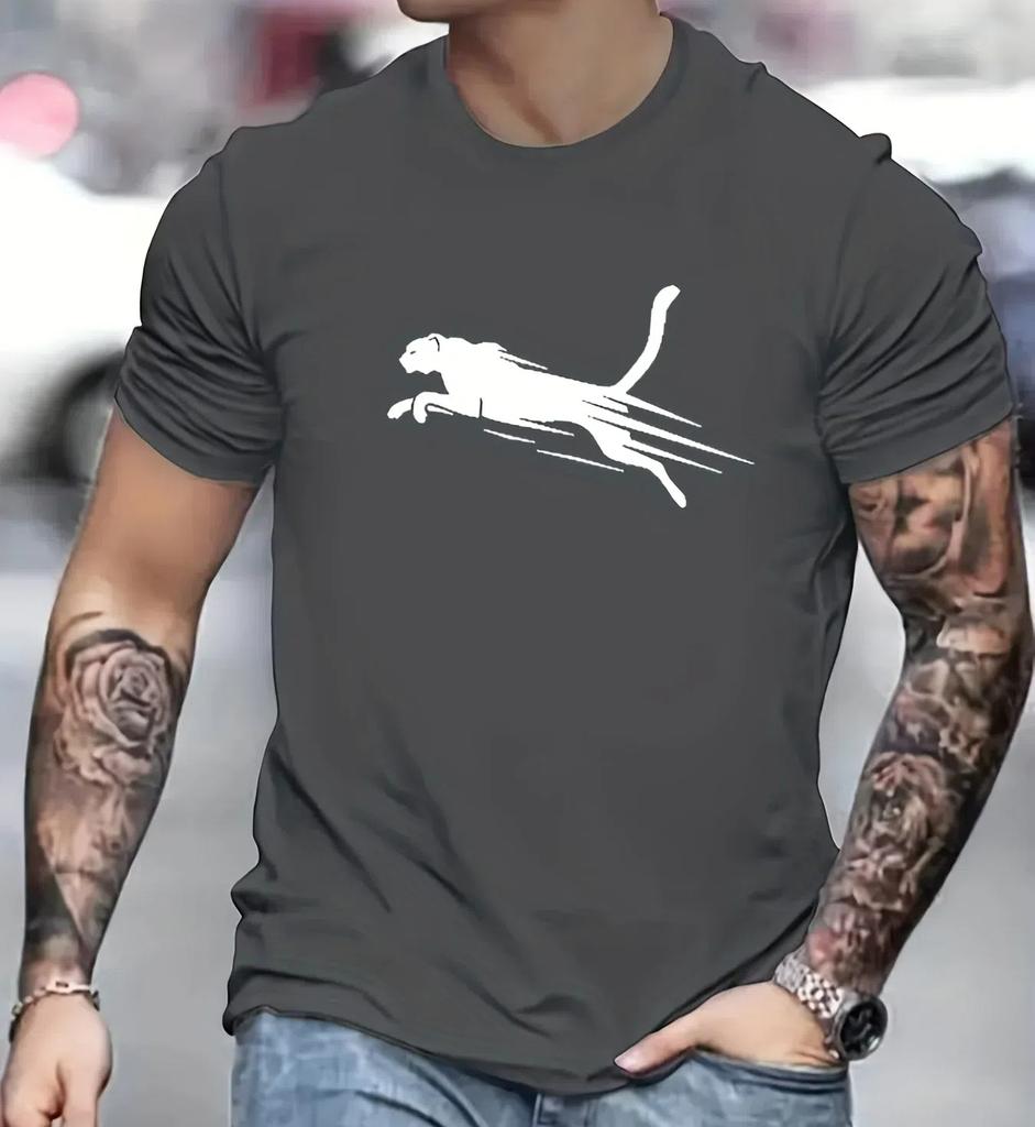 Sommermode Herren Englisch Buchstaben Print Muster Lässig Locker Kurzarm Tops Lässiges Oversized T-Shirt Kleidung Größe XXS-6XL