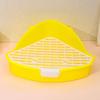 Detachable Net Base Litter Box Pet Toilet Cage Corner Litter Box for Chinchillas