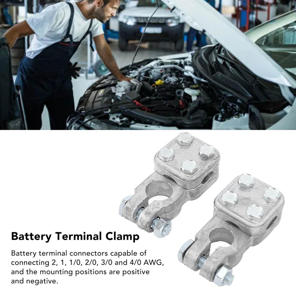 Conectori terminale baterie cu 3 căi 2 AWG 4/0 Prin cablu rapid Clemă terminală baterie pentru mașini camioane Accesorii autobuz RV