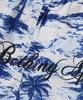 Beipeu Palm Tree Camo Relaxed Fit Beach Shorts (M) Blue