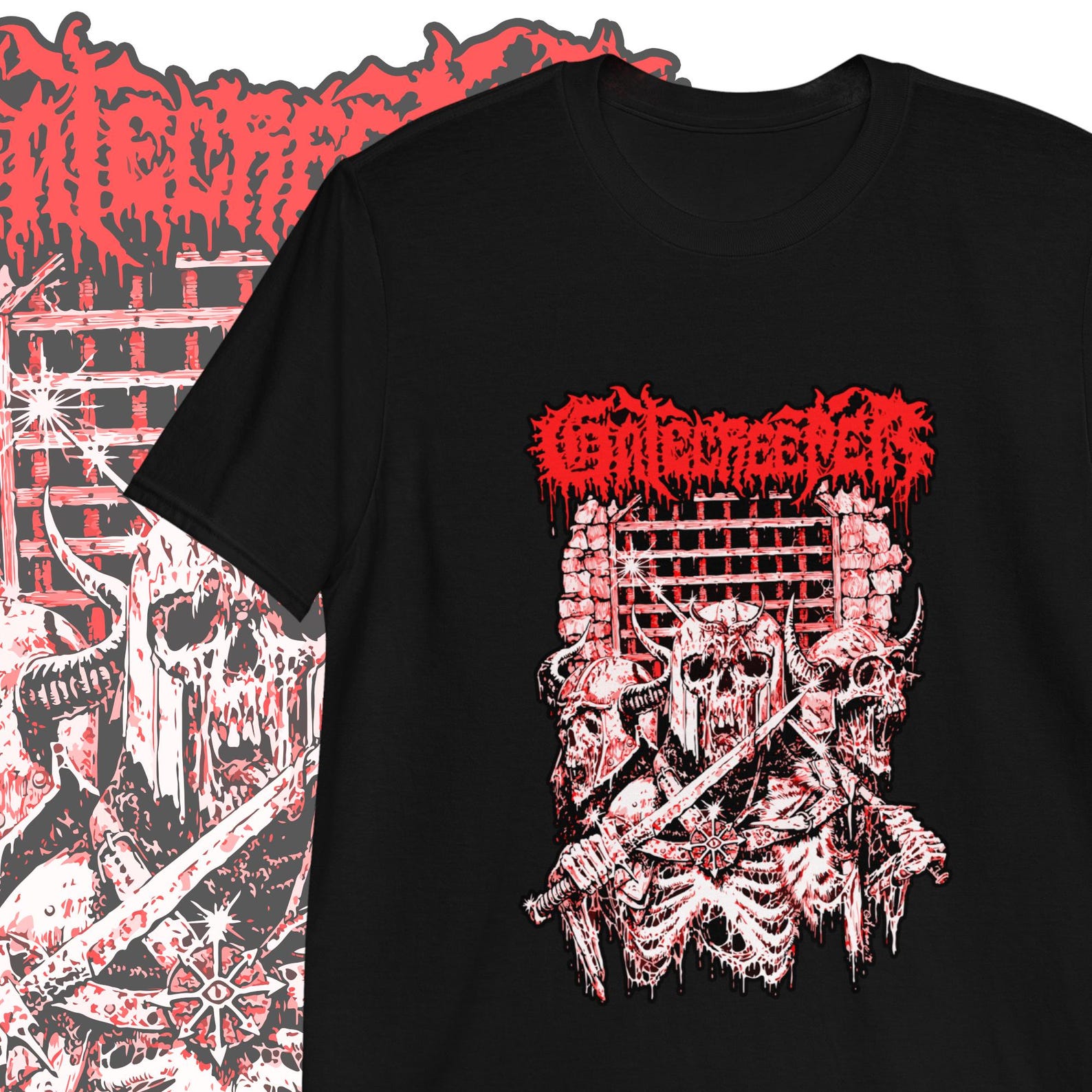 Gatecreeper T shirt Heavy Metal Clothing 4XL