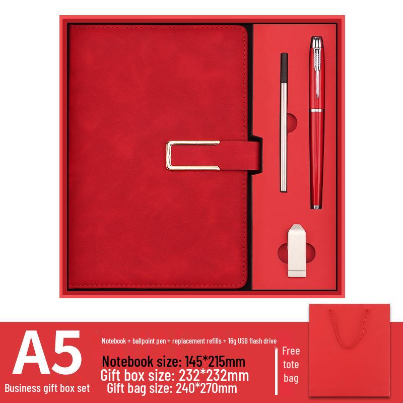 Premium Business Notebook Set: Ideal for Meetings and Souvenirs
