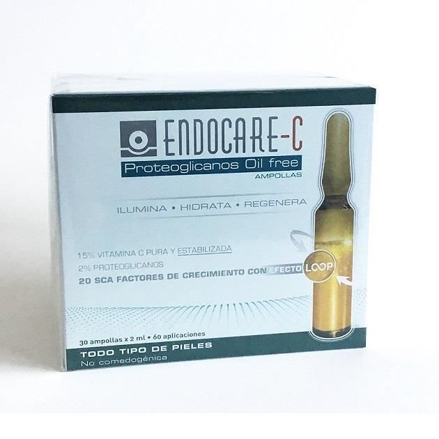 ENDOCARE C Proteoglycans OIL FREE 30 AMPOULES ESSENTIAL OIL