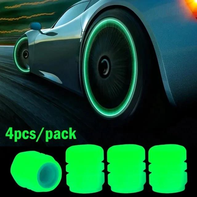 Flat Head Car Tyre Valve Caps Universal Wheel Air Stem Cover Plastic Chrome Dustproof for Auto Motorcycle Truck Bike Accessories