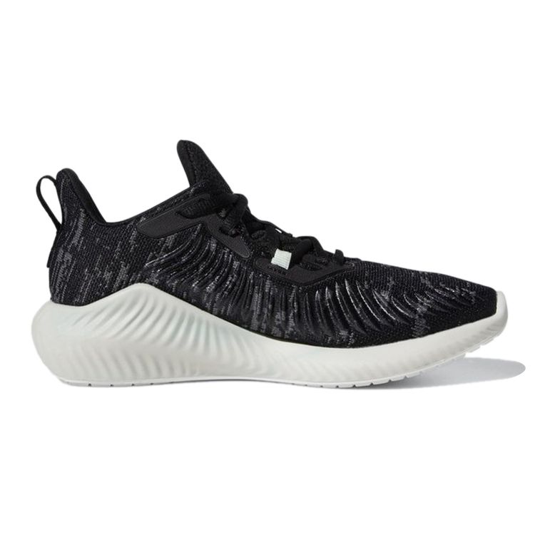 Adidas Alphabounce Low Top Kids Running Shoes Kids Running Shoes Black EE8282