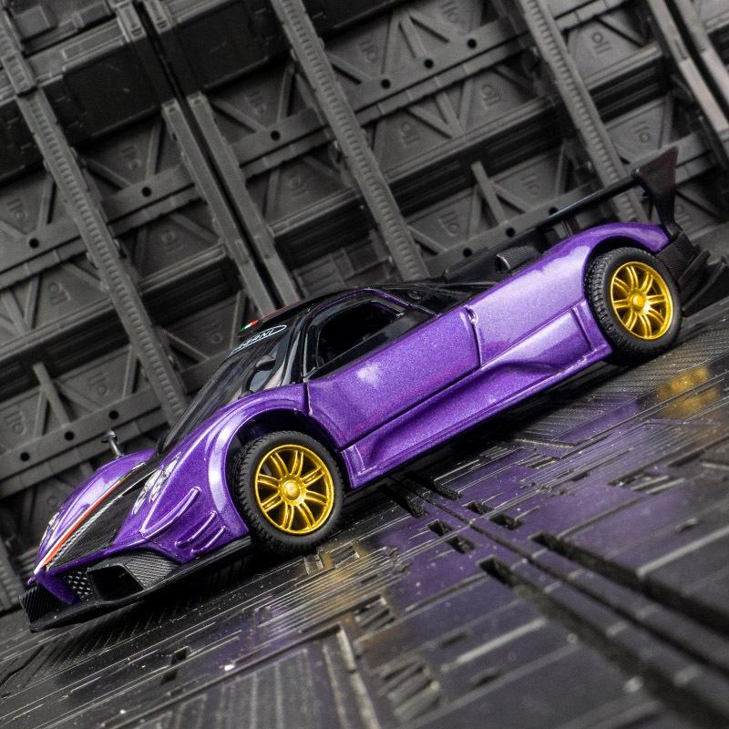 Caipo 88314 Wind Rider Alloy Car Model with Sound and Light – Pull-back Toy for Kids