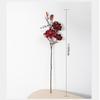 Real Touch Artificial Magnolia Flowers Branch Pink Plastic Fake Flower  Indoor Decoration