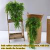 3/1pcsArtificial Plant Vine Home Decoration Hanging Plastic Leaf Grass Garland Outdoor Wedding Party Decorations Fake Rattan Ivy
