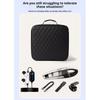 Shockproof Car Charger Plugs Storage Carry Bag Round/Square Car Trunk Organizer  Accessories