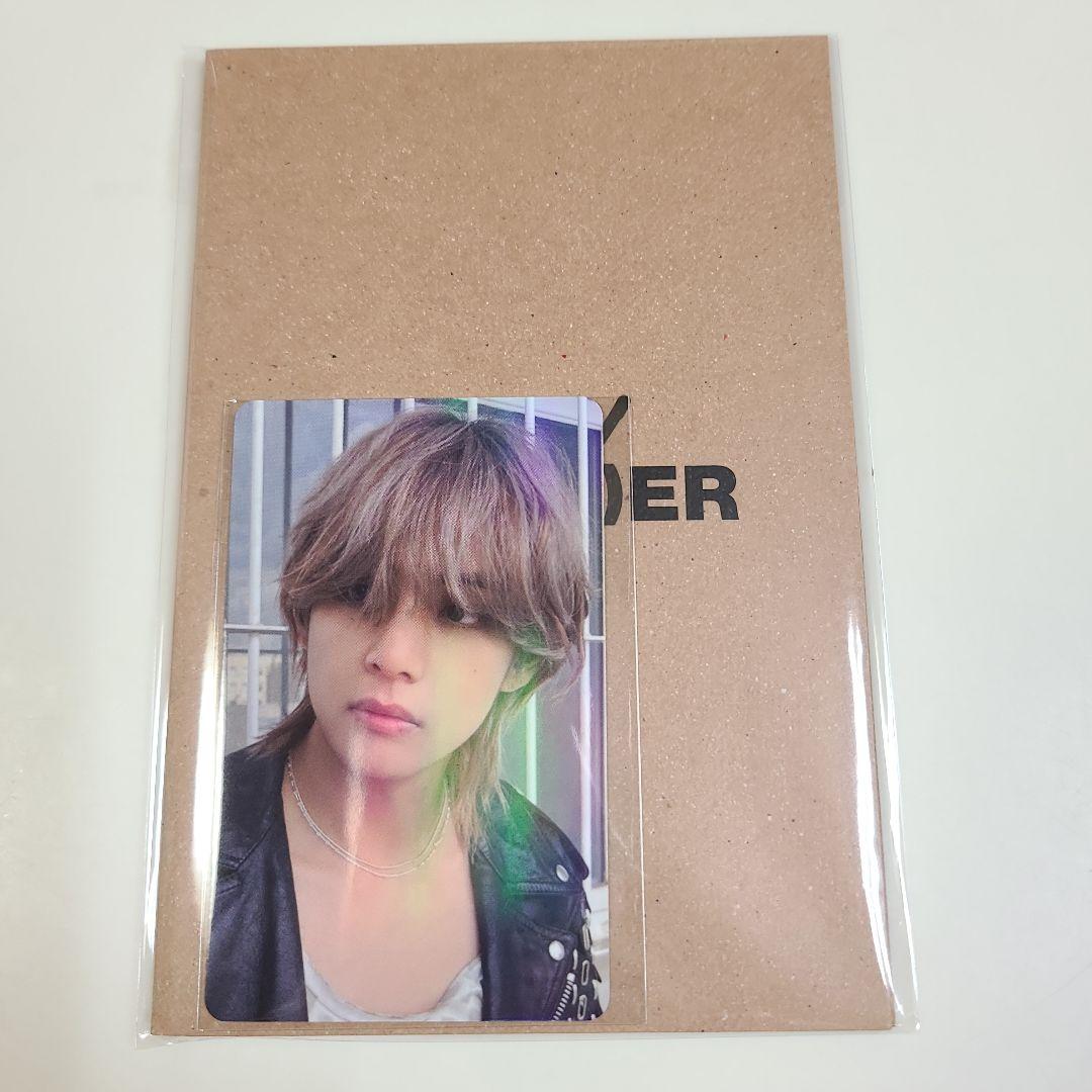 

Использованная голограмма BTS V TAEHYUNG LAYOVER фотокарточка с рамкой JAPAN Fan Club FC Limited PC