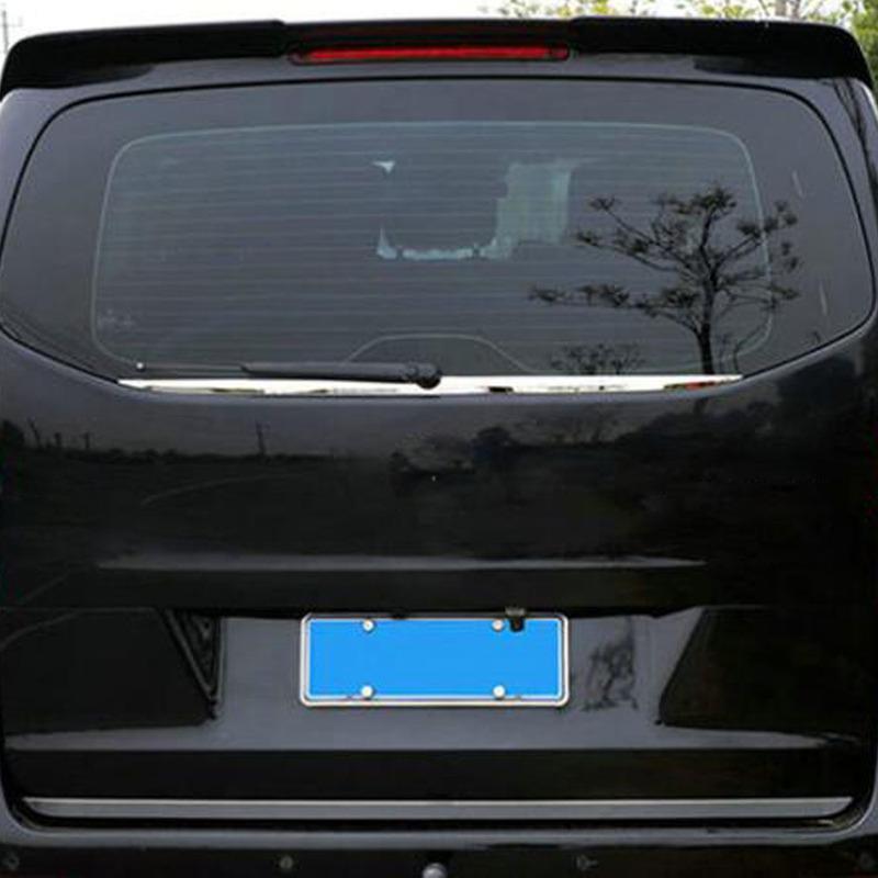 For Benz Vito W447 2016 2017 2018 Car Rear Window Pillar Post Cover Decoration Glass Exterior Accessories