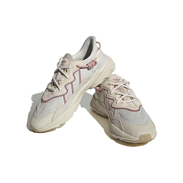 Adidas Originals Ozweego Fabric Leather Sports Shock Absorbing Non-Slip Wear-Resistant Lightweight Low-Top Lifestyle Casual Shoes IF0428