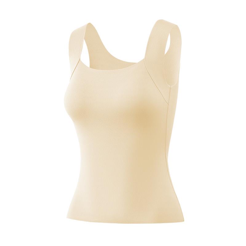Seamless Infrared Warming Vest with Chest Pads for Women - Perfect for Autumn and Winter
